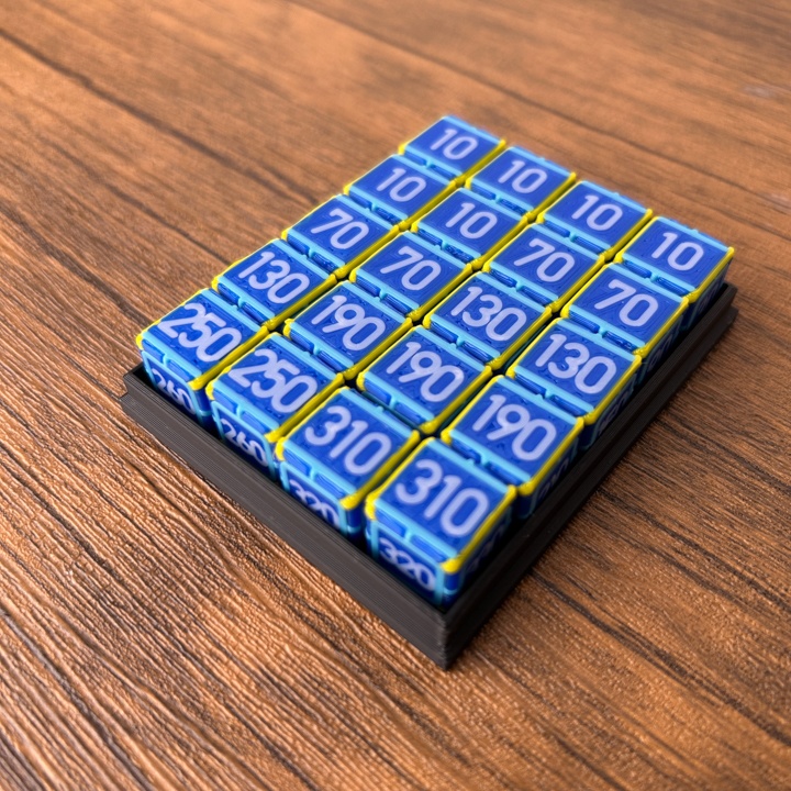 ポケカ ダメカンダイス 6種20個&ケース付き