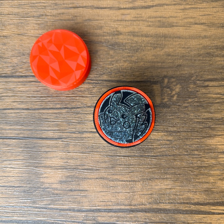 ポケカ マーカーセット スクリュー式 赤 USED/先攻後攻/状態異常