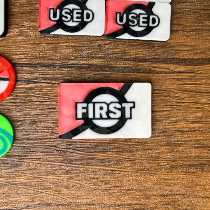 ポケカ 2段マグネットケース ピンクゴールド ダメカンダイス、各種マーカー、チェッカー