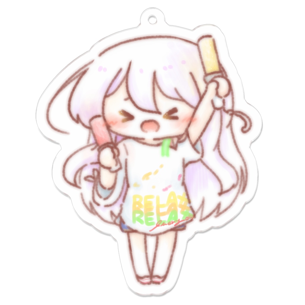 LIVEイヴちゃんアクリルキーホルダー