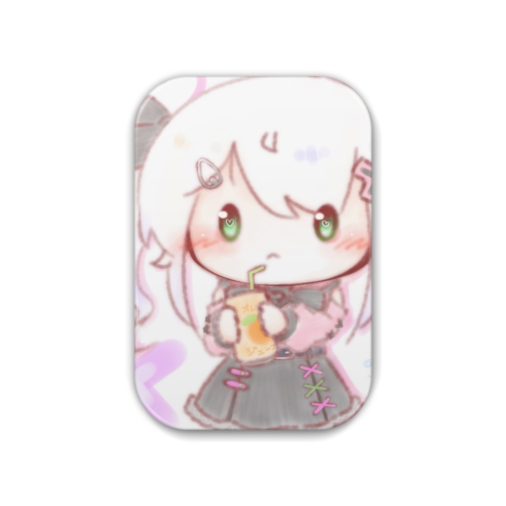 地雷系かなでちゃん缶バッジ