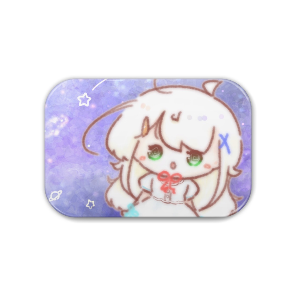 宇宙かなでちゃん缶バッジ