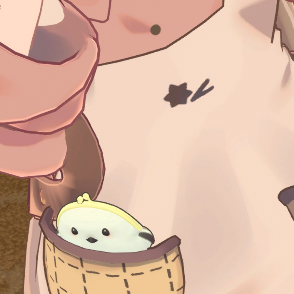 シマエナガのがまぐちおさいふ