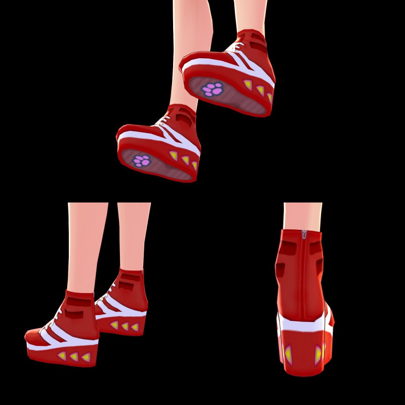 【VRoid衣装】K-momomoスニーカー