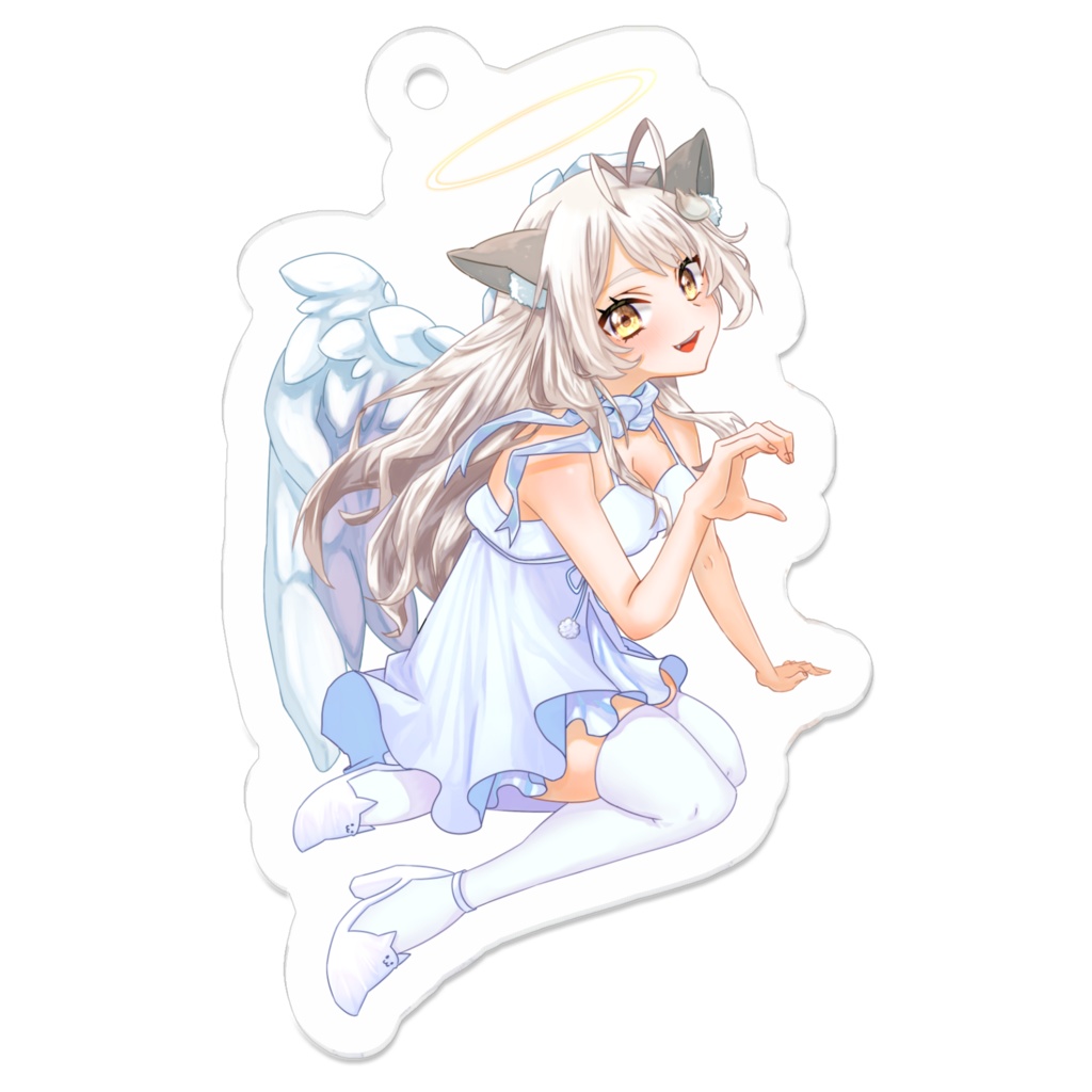 【猫音みけ ハロウィン】アクリルキーホルダー