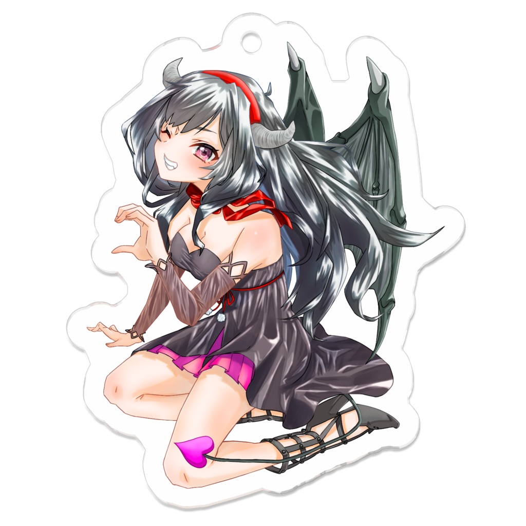 【みけちゃ ハロウィン】アクリルキーホルダー