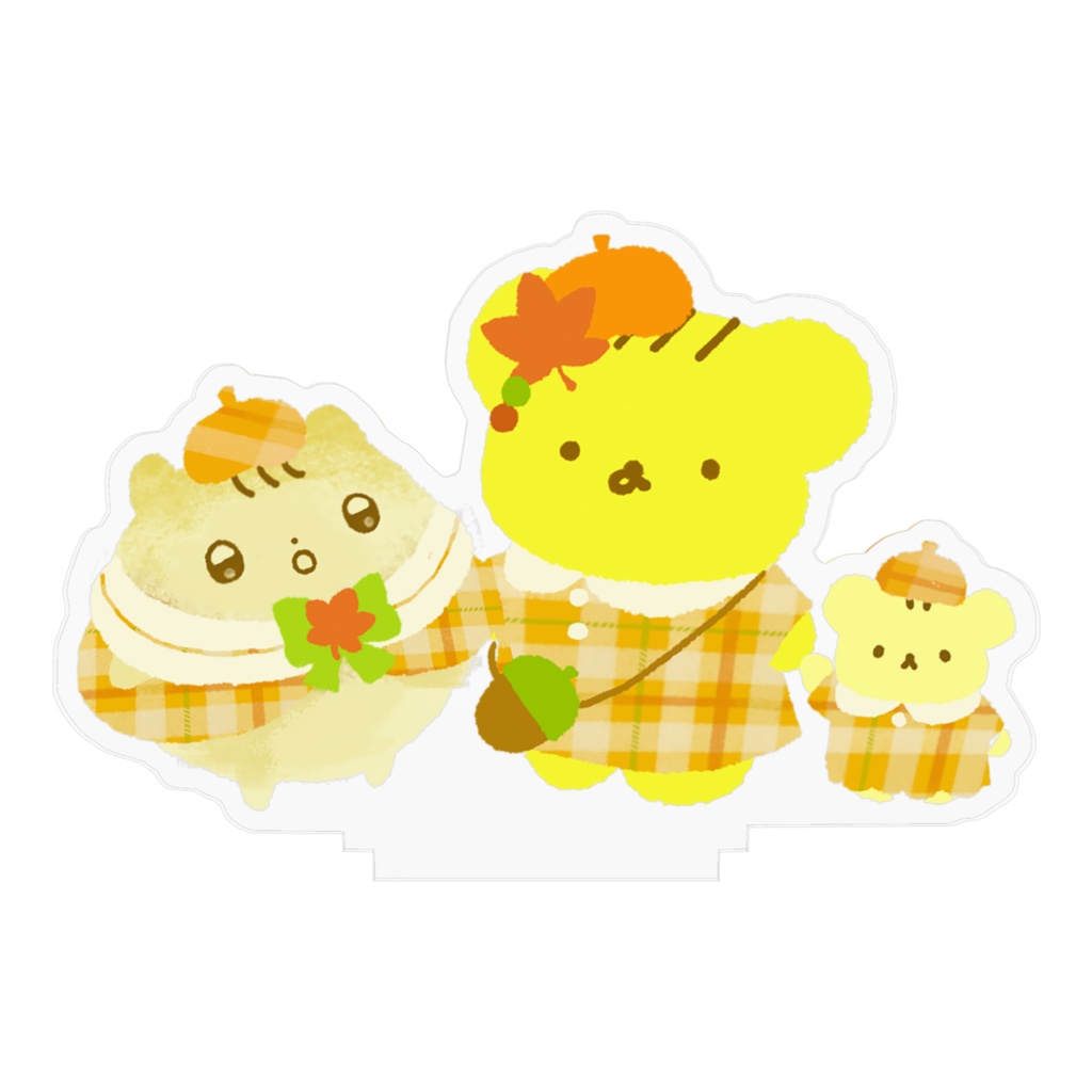 もりおゆ2023記念アクリルフィギュア