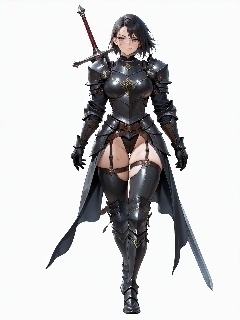 RPG 顔に傷あり 女騎士 シリーズ 立ち絵 0