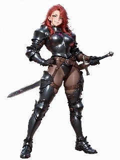 RPG 顔に傷あり 女騎士 シリーズ 立ち絵 0