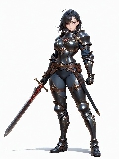 RPG 顔に傷あり 女騎士 シリーズ 立ち絵 0