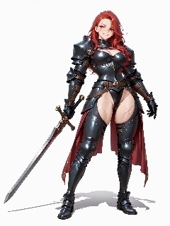 RPG 顔に傷あり 女騎士 シリーズ 立ち絵 0