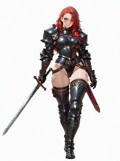 RPG 顔に傷あり 女騎士 シリーズ 立ち絵 0
