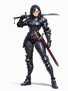 RPG 顔に傷あり 女騎士 シリーズ 立ち絵 0