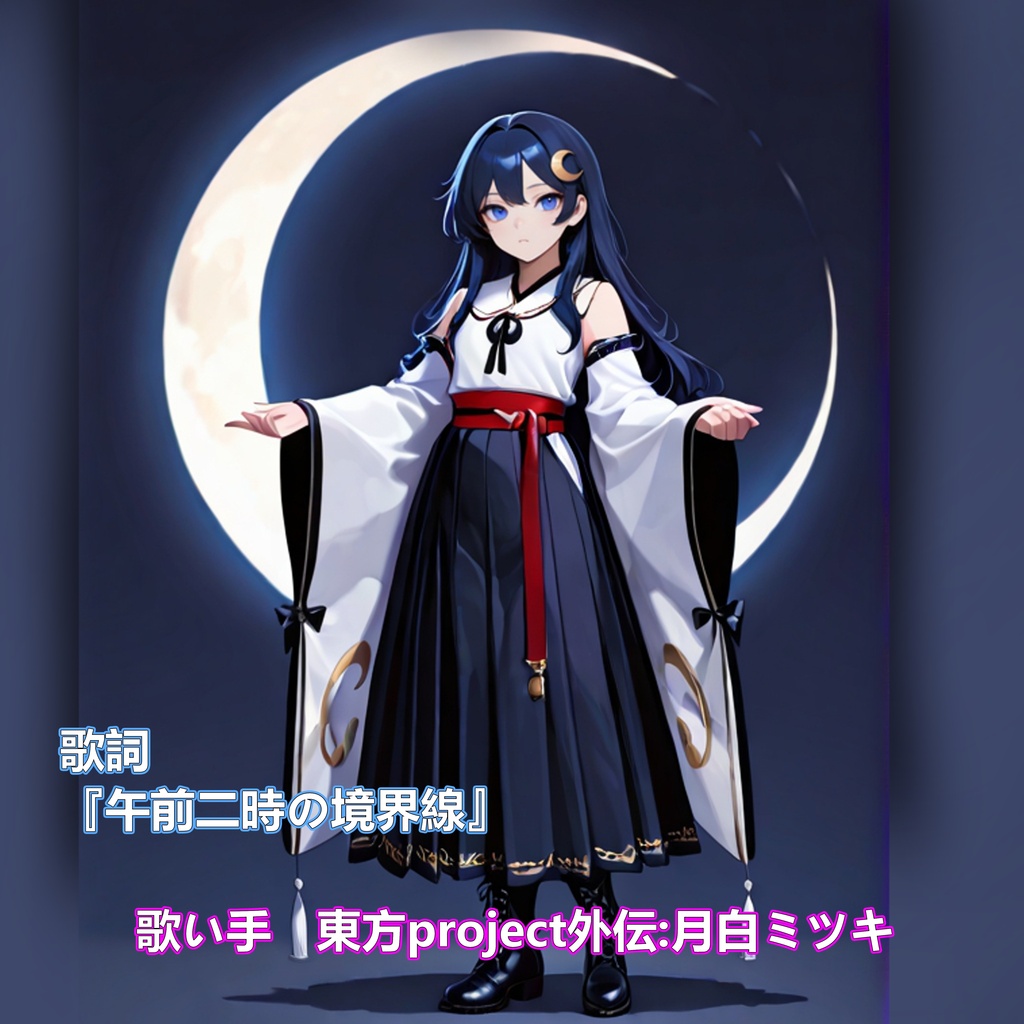 東方project　オリジナル歌姫プロジェクト　月白ミツキ　オリジナル　サウンドトラック　データー販売