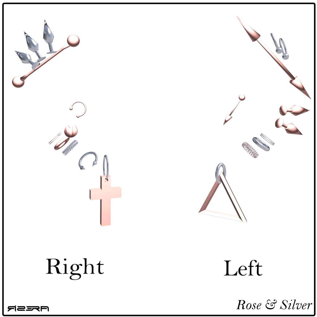 【SALE】XXX Earring PB・MA対応【森羅対応】