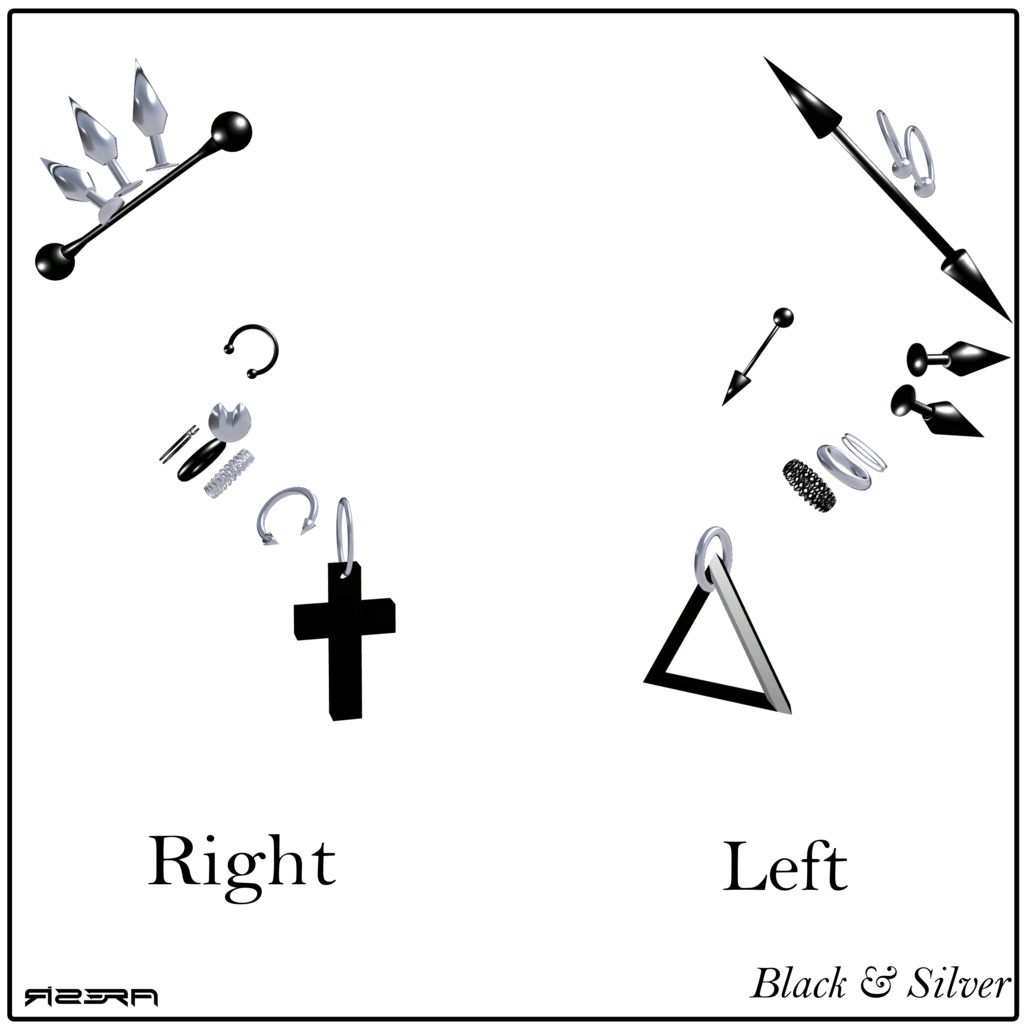 【SALE】XXX Earring PB・MA対応【森羅対応】