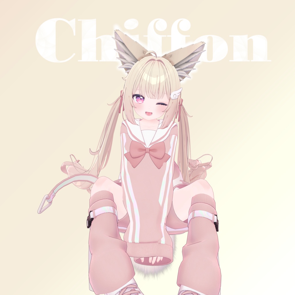 【SALE】NoruKemo Ear and Tail ✨13アバター対応済✨