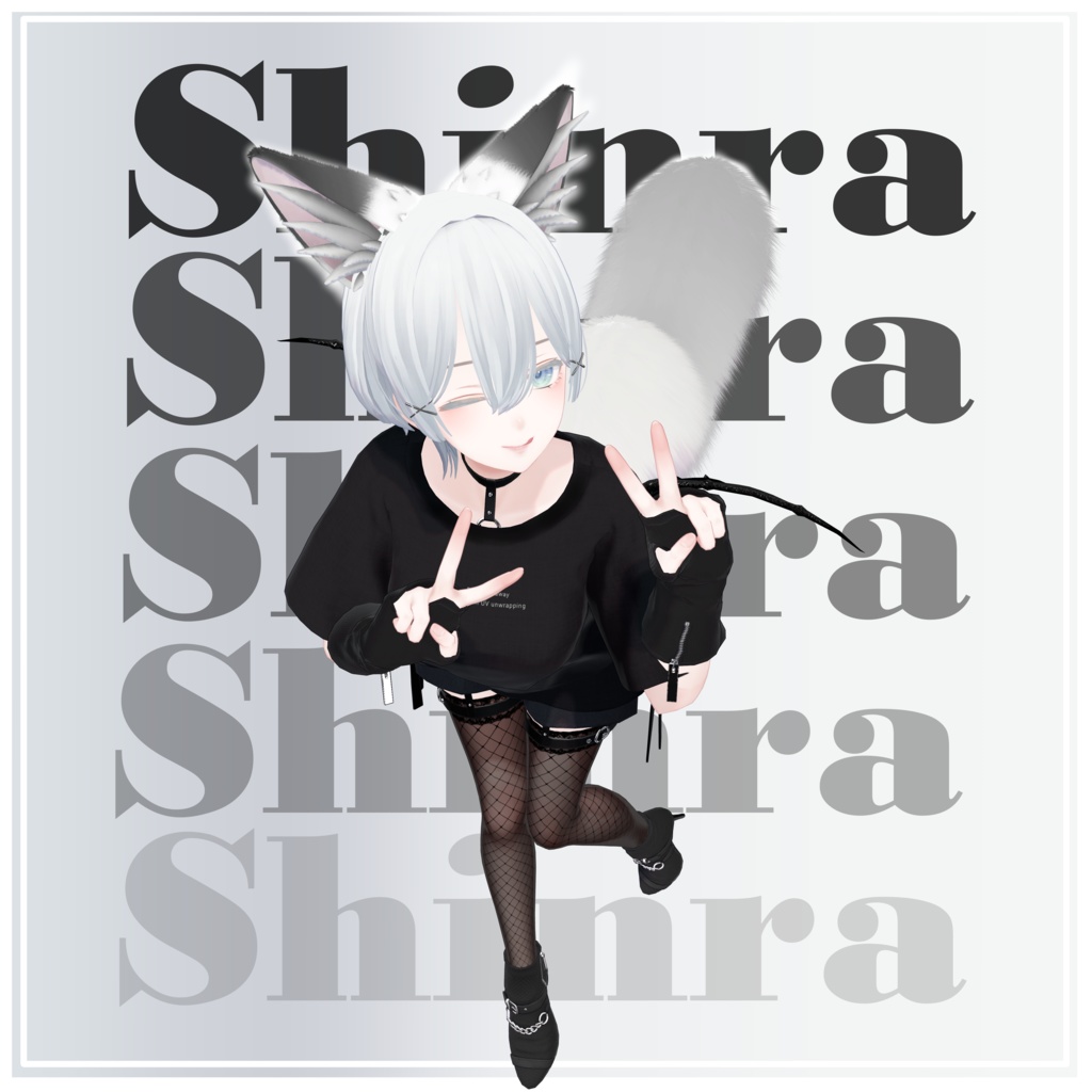 【SALE】NoruKemo Ear and Tail ✨13アバター対応済✨