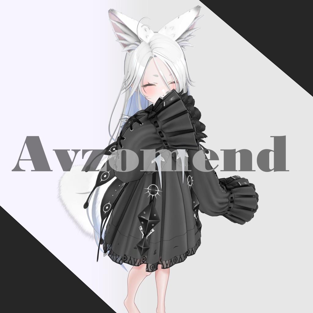 【SALE】NoruKemo Ear and Tail ✨13アバター対応済✨