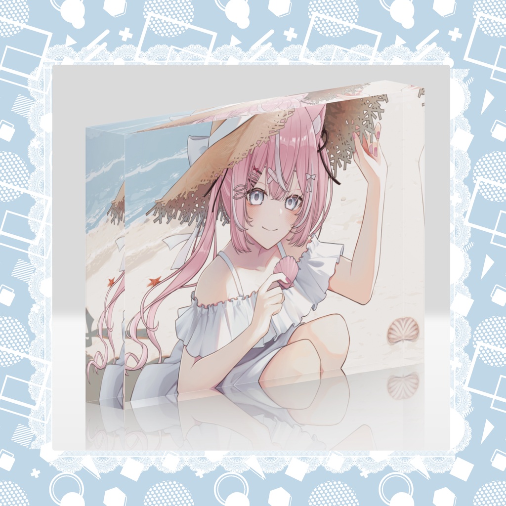 夏のにーとアクリルブロック～2026～