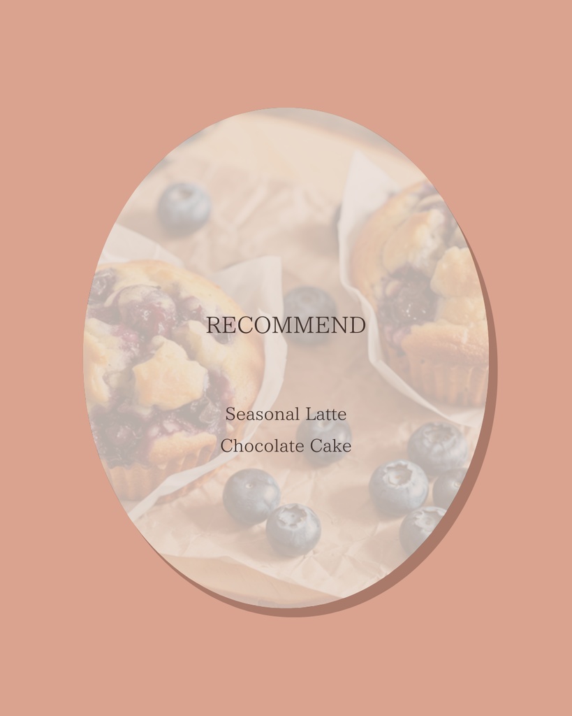 Instagram投稿テンプレート(Canva編集可・10セット)カフェ/ショップ向け