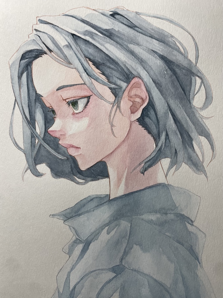 黒髪ショートの子