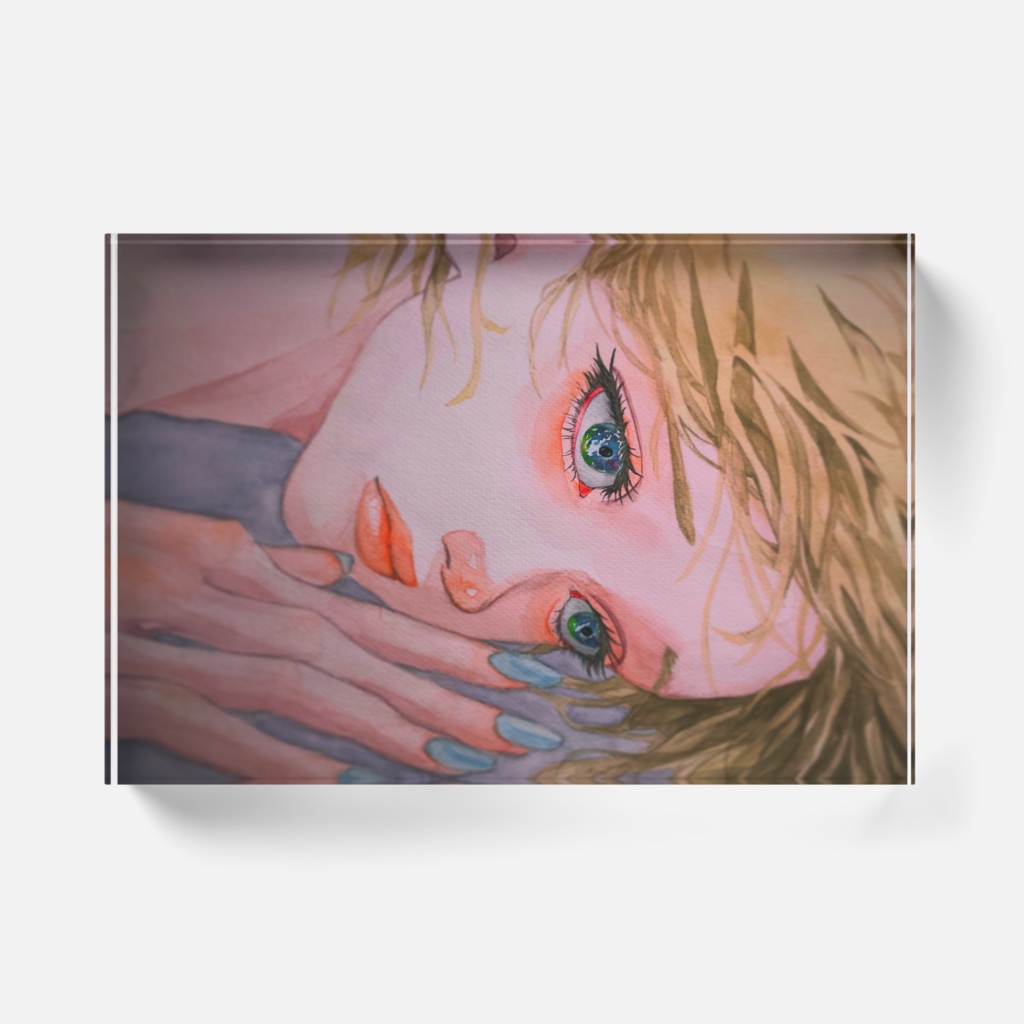 夢から醒めてアクリルブロック