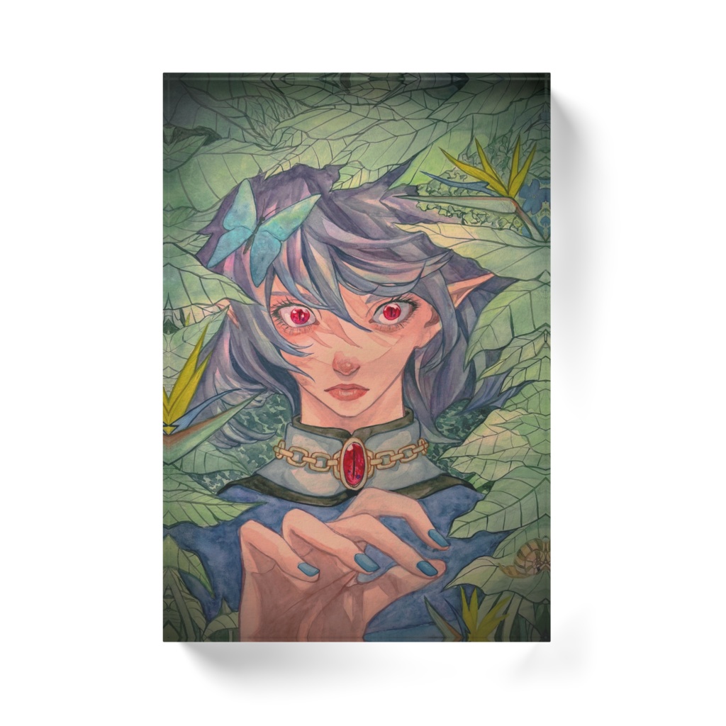 エルフ(アクリルブロック)