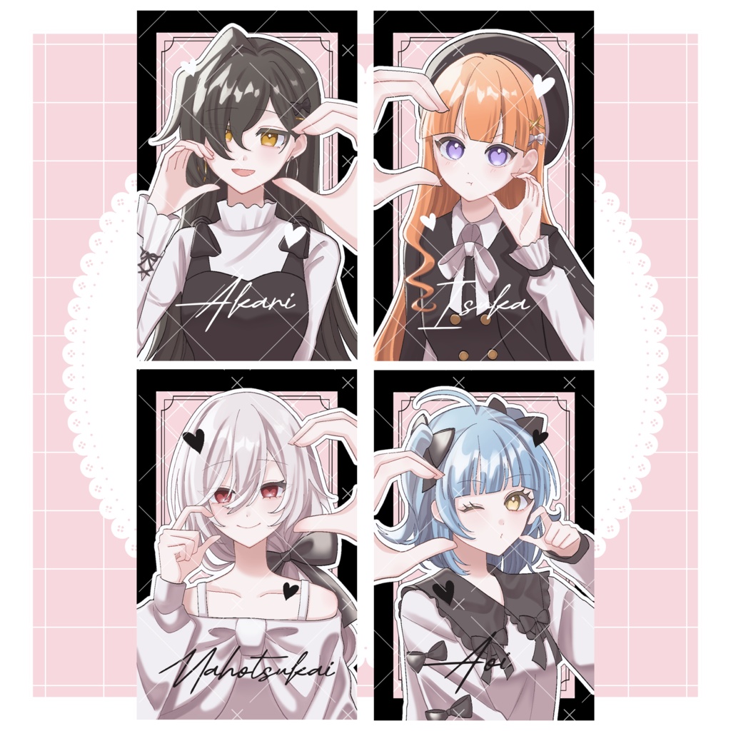 【非公式】カード+ステッカーセット