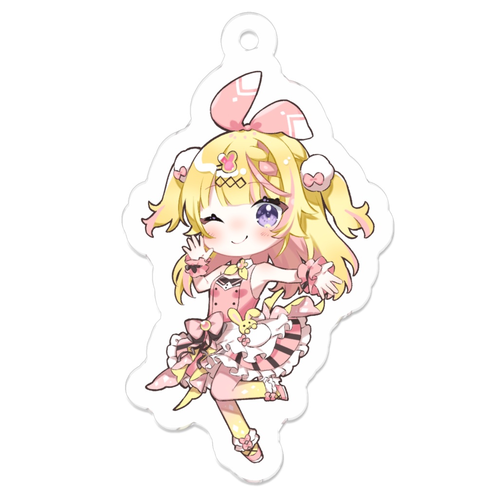 【誕生日記念グッズ🎂】桃音ゆあ オリジナルアクリルキーホルダー