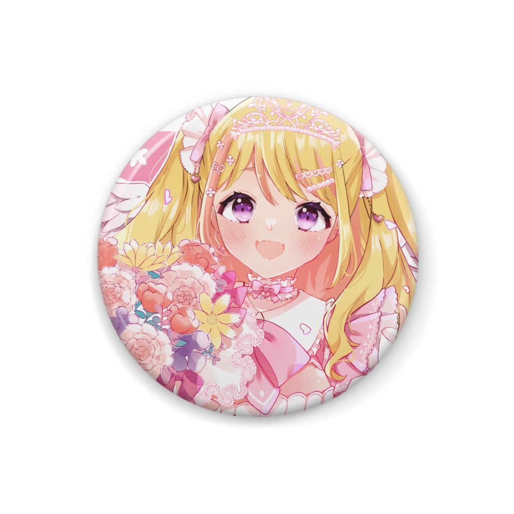 2024誕生日記念🌸缶バッチ