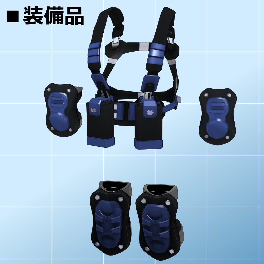 【VRC/MMD】咲姫守一美(オリジナル3Dモデル)【D4シスターズ】