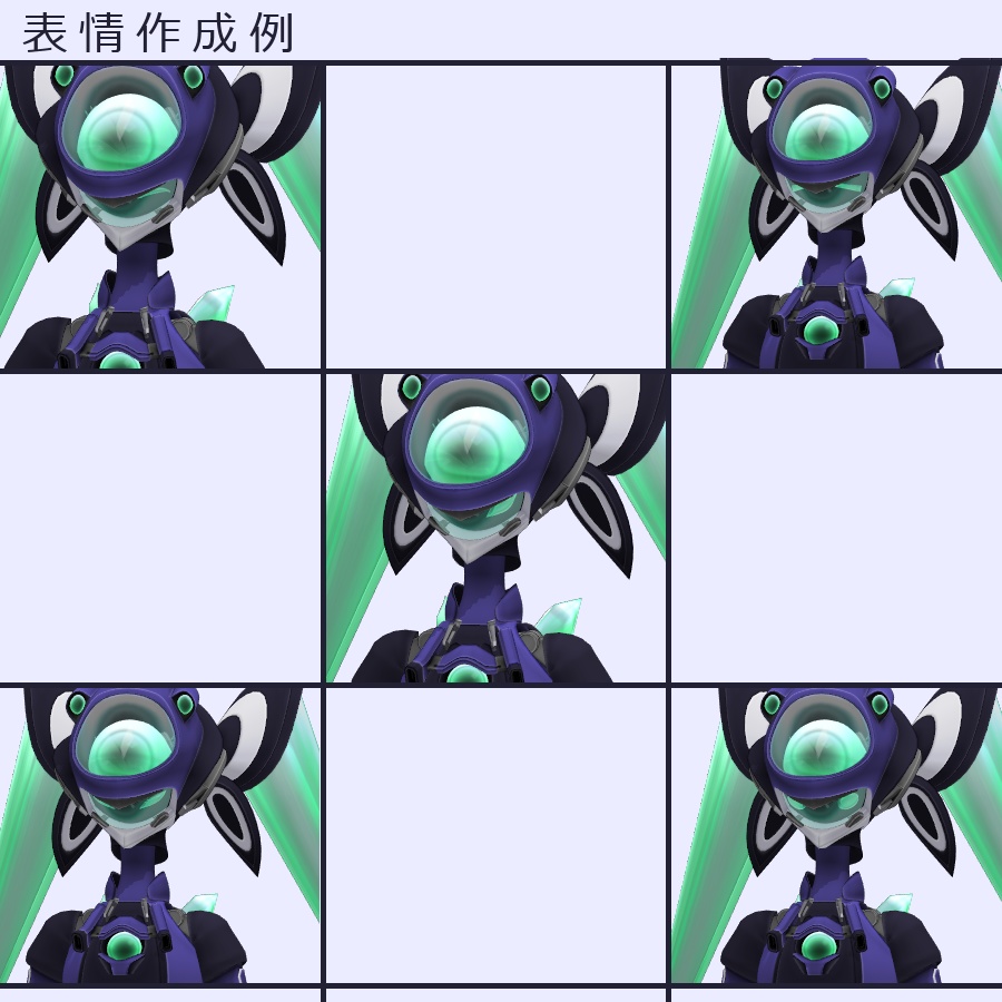 【MMD/VRC】クリステアロイド(オリジナル3Dモデル)【D4エクストラーズ】