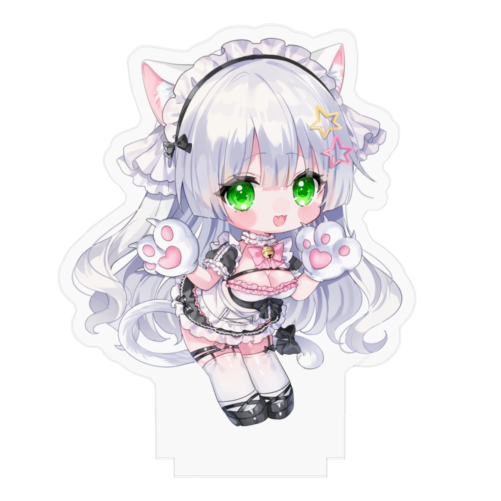 ☆新衣装猫耳メイドアクスタ☆かごめ