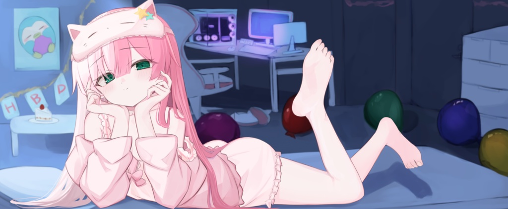 ☆新衣装&誕生日記念☆部屋着マグカップ