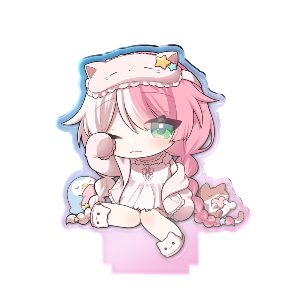 ☆新衣装&誕生日記念☆部屋着オーロラアクスタ