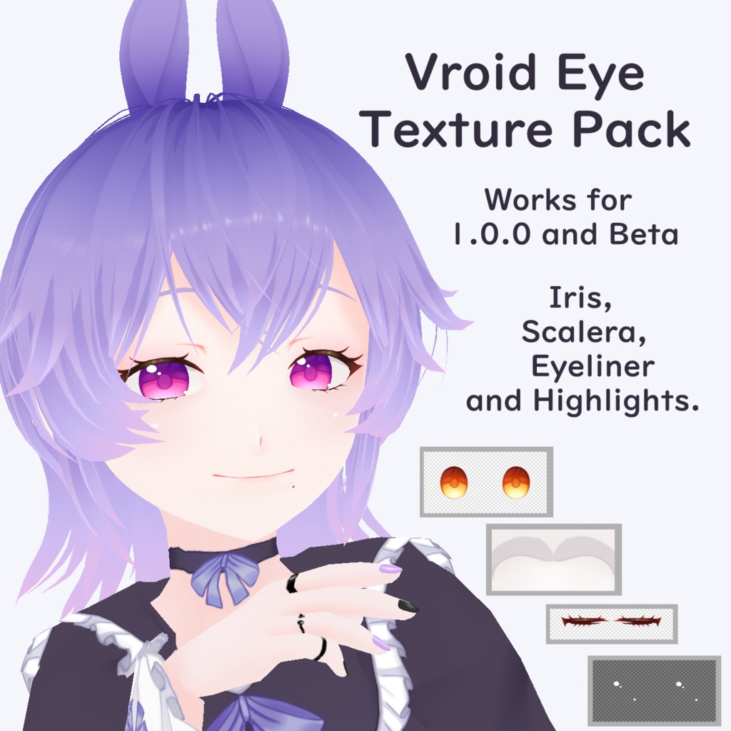 Vroid Complete Eye Texture Pack