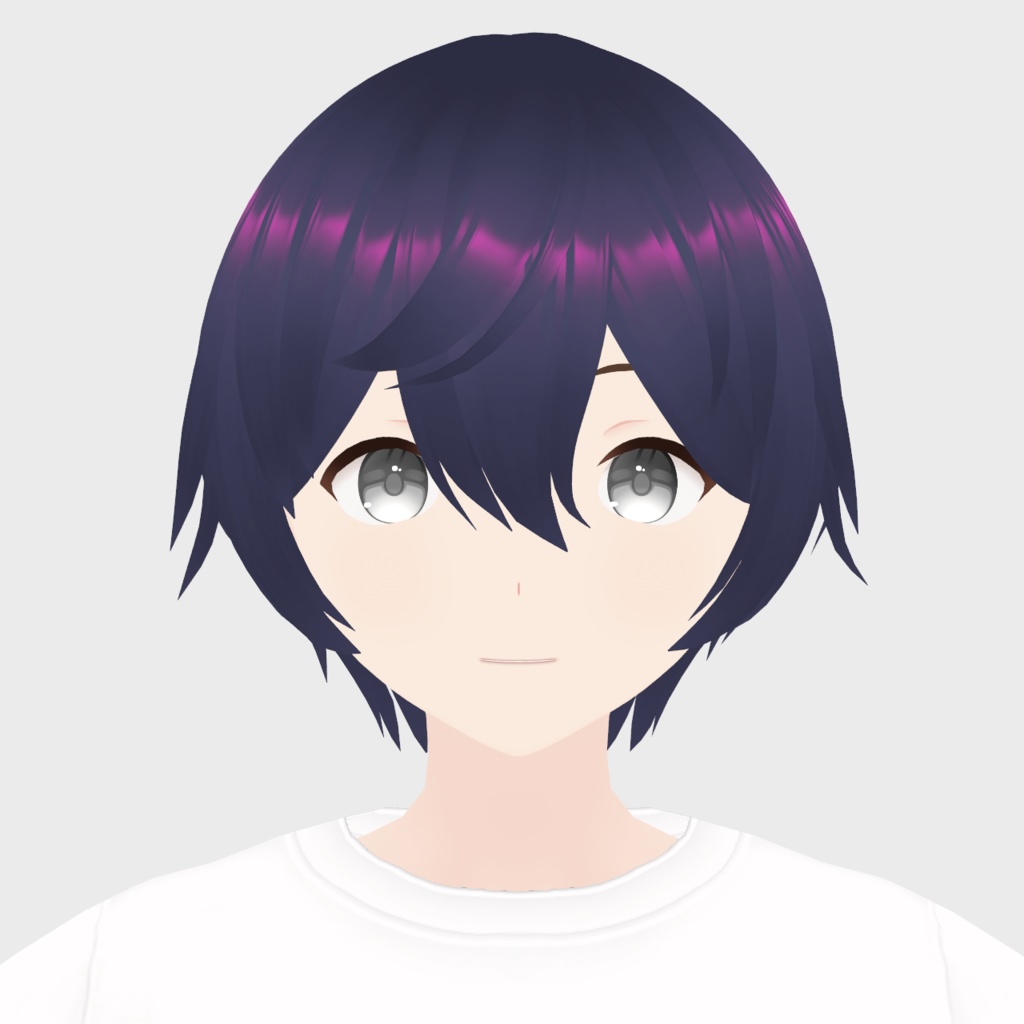 (Vroid 1.0) VRoid用髪型 Chic Hair Preset