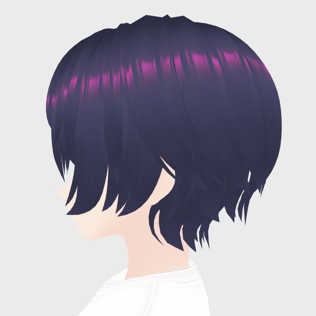(Vroid 1.0) VRoid用髪型 Chic Hair Preset