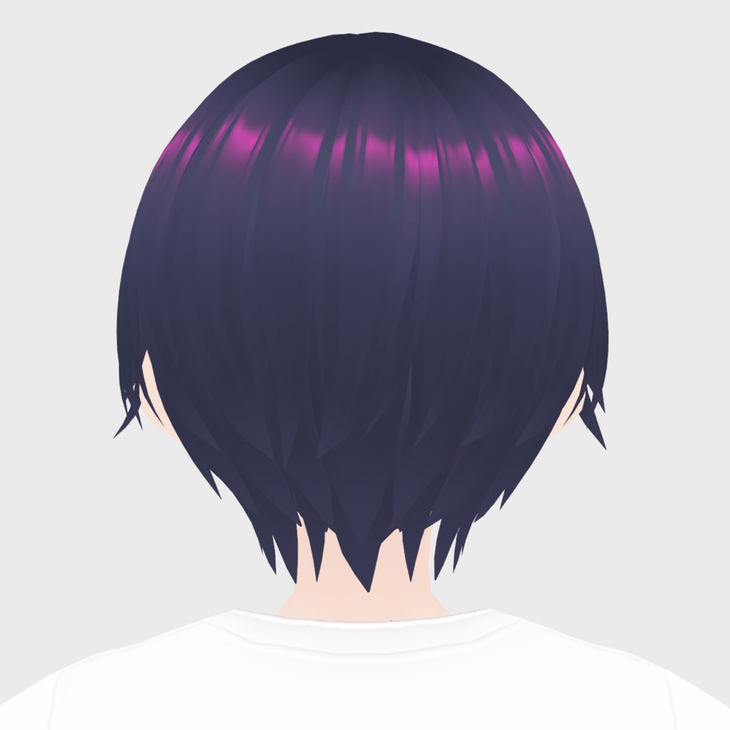 (Vroid 1.0) VRoid用髪型 Chic Hair Preset