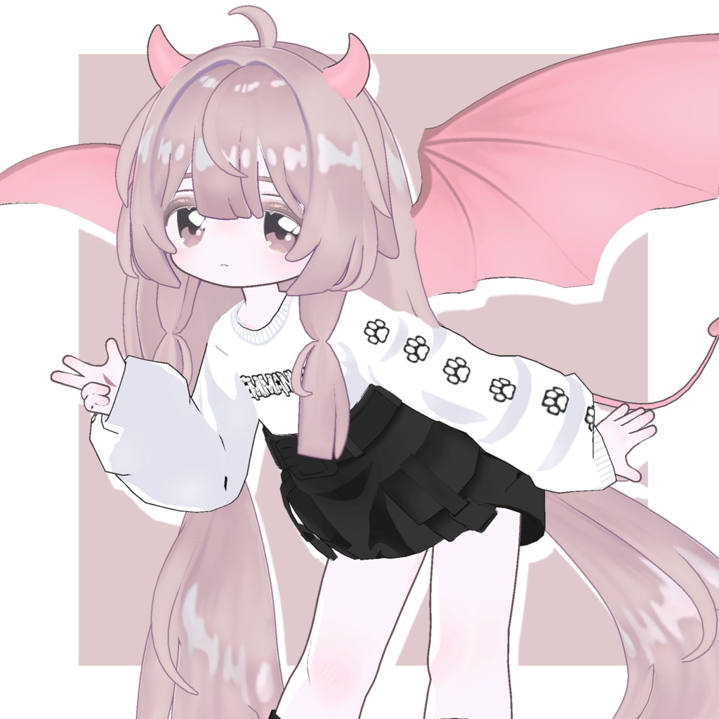 【 FREE / 無料 】 devil wing