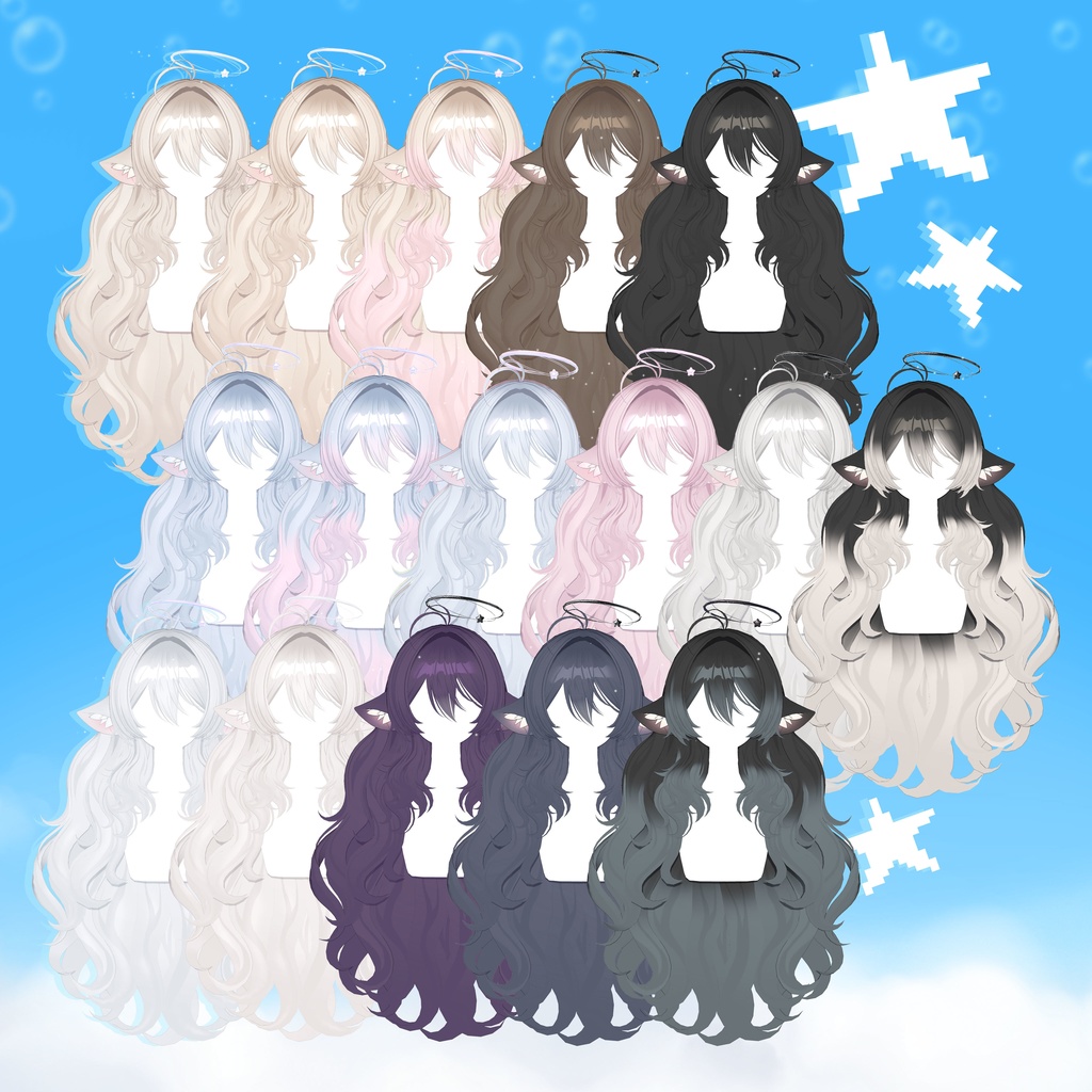 【 12アバター対応 】 ユルルンエンジェル Yururun Angel