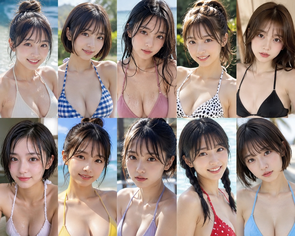きらめく夏、ほどける笑顔 ――美しい海と彼女たちの休日