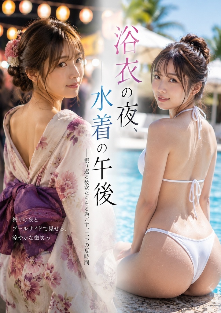 浴衣の夜、水着の午後 ――振り返る彼女たちと過ごす、二つの夏時間