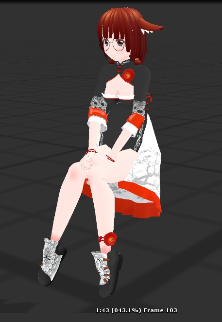 VRChat向けIDLEアニメーション