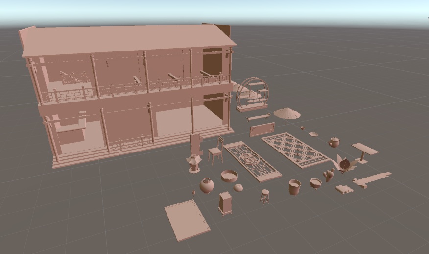 中華風カフェセット(愛果茶房)