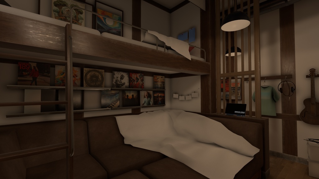 Room TinyTriplet by Coquelicotz