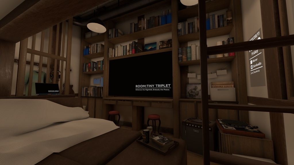 Room TinyTriplet by Coquelicotz