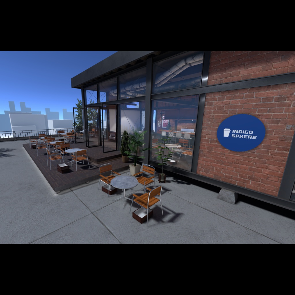 Cafe Indigo Sphere by Coquelicotz