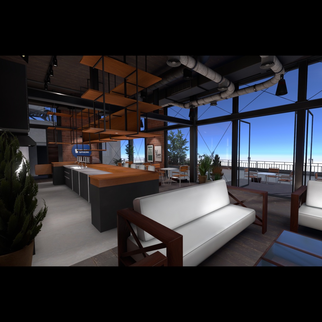 Cafe Indigo Sphere by Coquelicotz